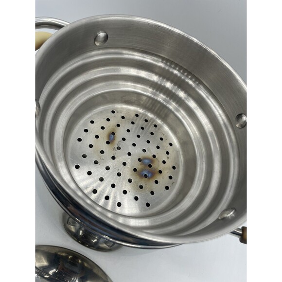 IL MULINO New York Stainless Steam Cooking Pot Size? With Thermo Control Lid bsh - Picture 9 of 16